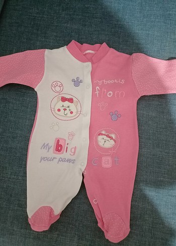 Renkli Baskılı Bebek Tulumları - Görsel 4