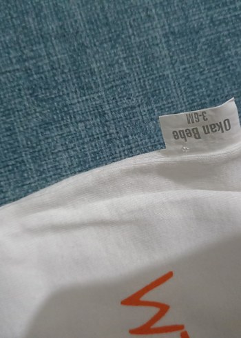 Beyaz Baskılı Kolsuz Bebek Çıtçıtlı Body 3-6 Ay - Görsel 2