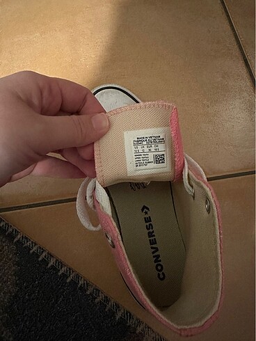 31 Beden Converse pembe