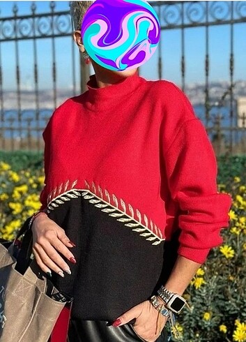 Nakışlı kazak