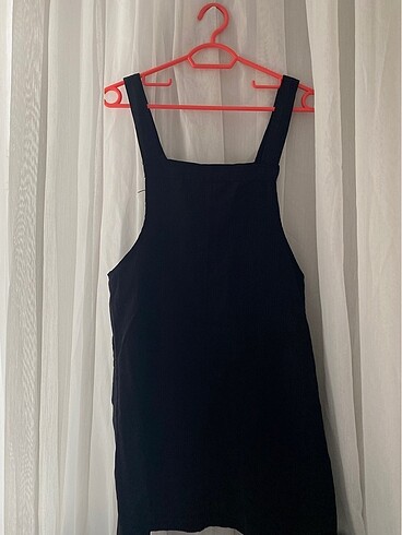 Barrels And Oil Siyah Salopet Elbise - Görsel 2