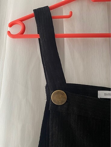 Barrels And Oil Siyah Salopet Elbise - Görsel 3