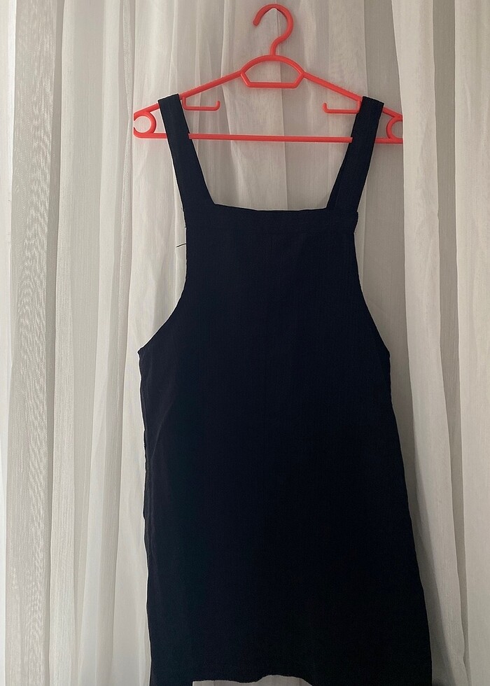 Barrels And Oil Siyah Salopet Elbise - Görsel 2