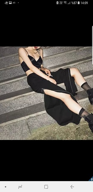 yüksek bel pantolon