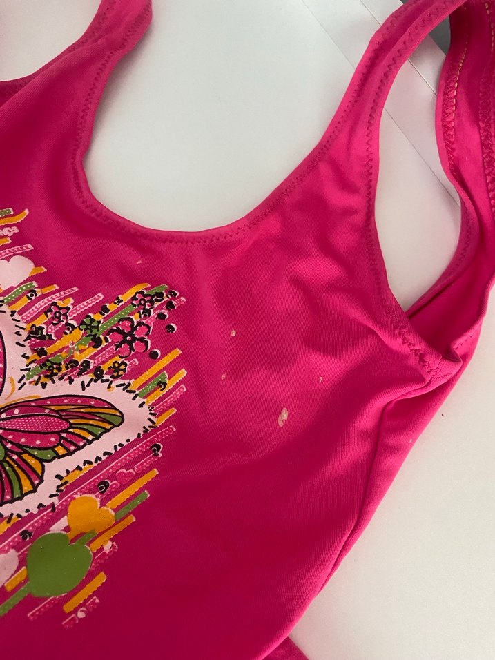 Renkli Bohem Mini Mayo Fırfırlı kız çocuk mayo - Görsel 4