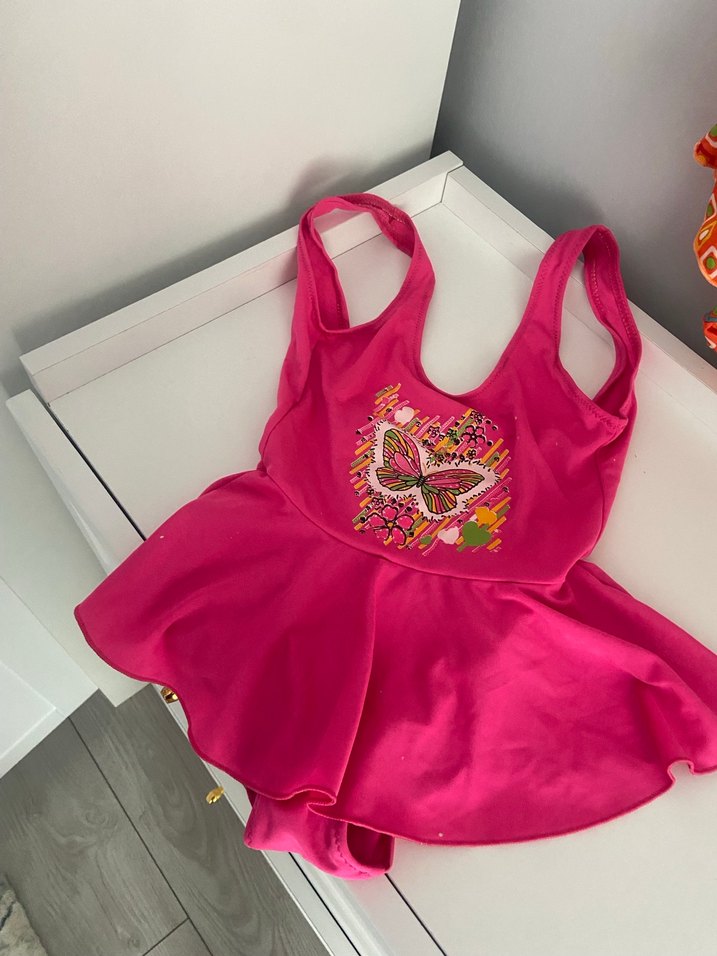 Renkli Bohem Mini Mayo Fırfırlı kız çocuk mayo - Görsel 3