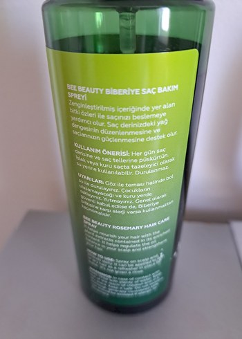 Bee Beauty Biberiye Saç Bakım Spreyi 100 ml - Görsel 3