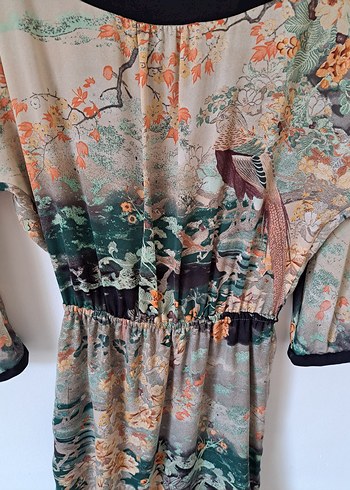 Bohem Çok Renkli  Elbise - Görsel 5