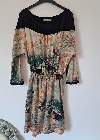 Bohem Çok Renkli  Elbise - Görsel 2