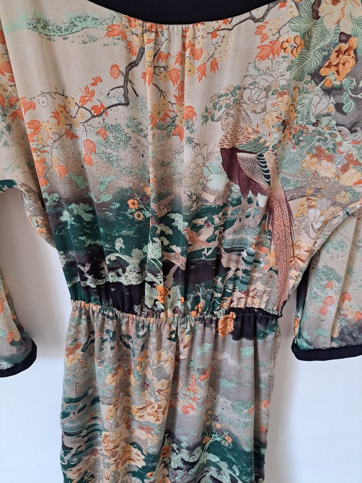 Bohem Çok Renkli  Elbise - Görsel 5