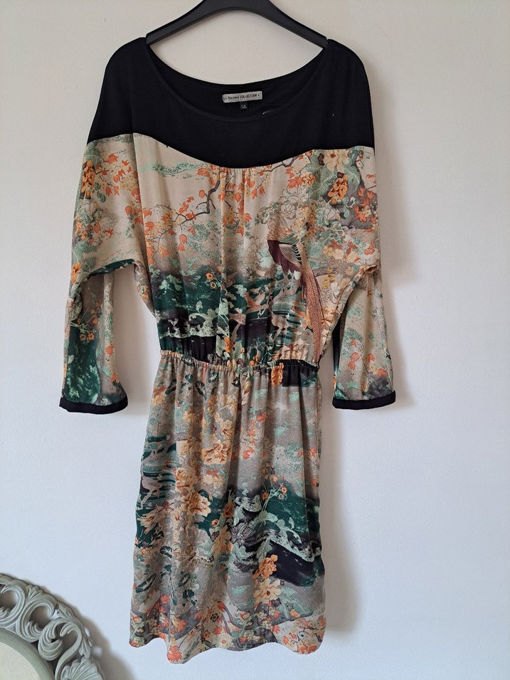 Bohem Çok Renkli  Elbise - Görsel 2