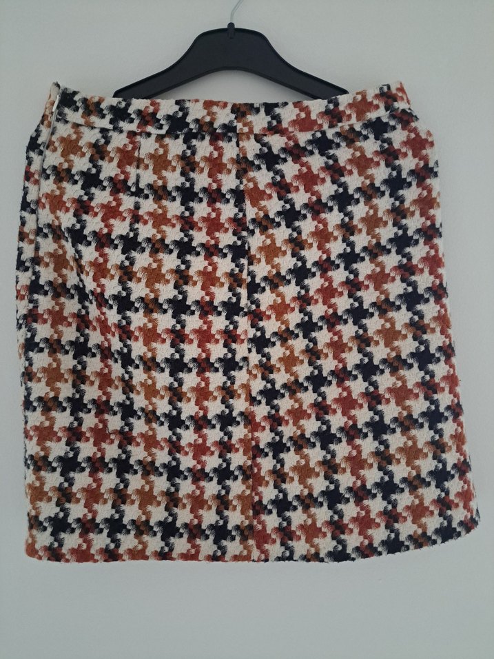 Renkli Mini Yün Etek - Görsel 2