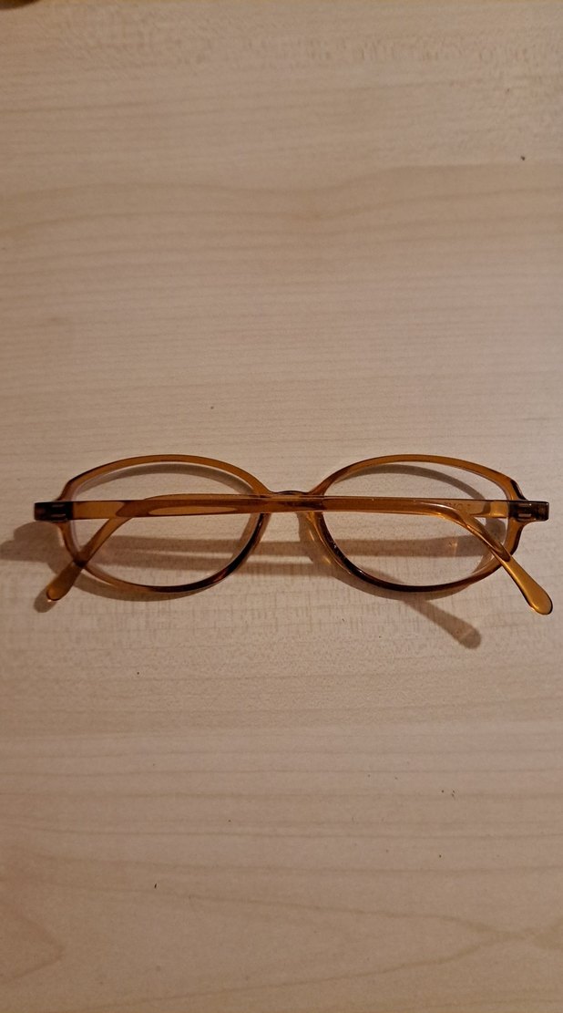 Kahverengi  gözlük çerçevesi - Görsel 3