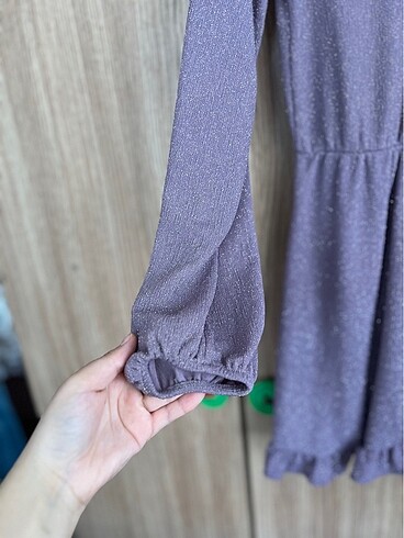 s Beden Pull&bear simli mini boy elbise