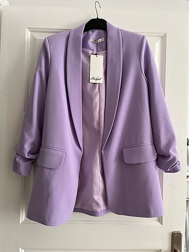 Kol detaylı blazer ceket