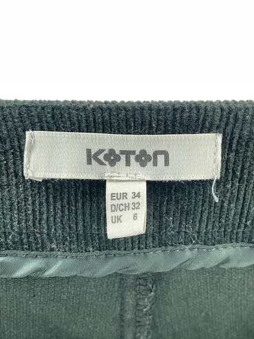 34 Beden haki Renk Koton Jean / Kot %70 İndirimli.