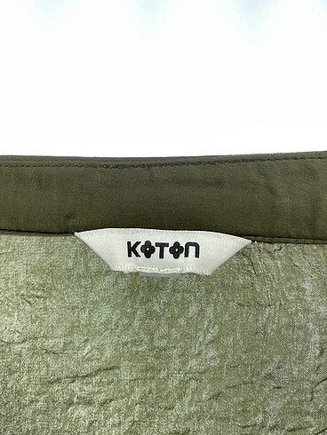 34 Beden haki Renk Koton Bluz %70 İndirimli.