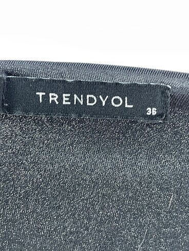 36 Beden siyah Renk Trendyol & Milla Kısa Elbise %70 İndirimli.