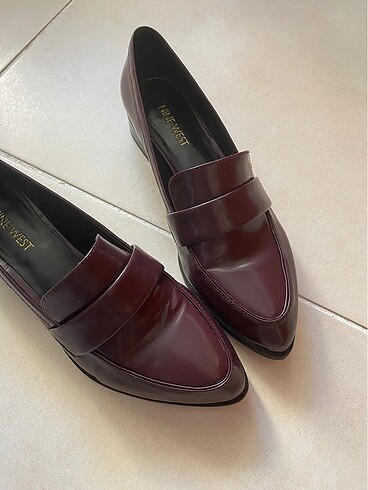 Nine West Nine West bordo ayakkabı
