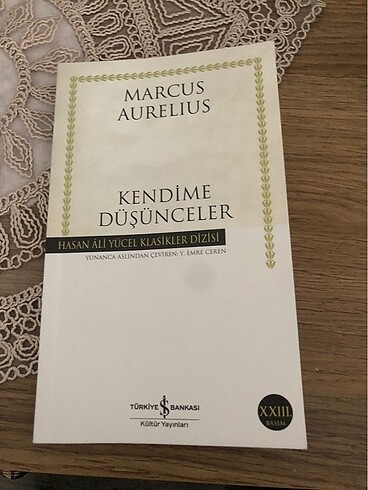 Kendime düşünceler marcus aurelıus