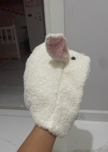 Beden Renk Beyaz Peluş tavşan şapka