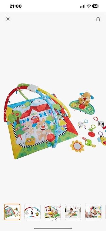 Fisher price oyun halısı