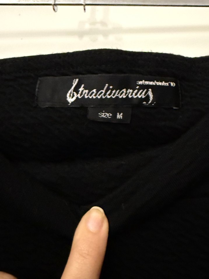 Siyah Elastik Midi Etek - Görsel 4