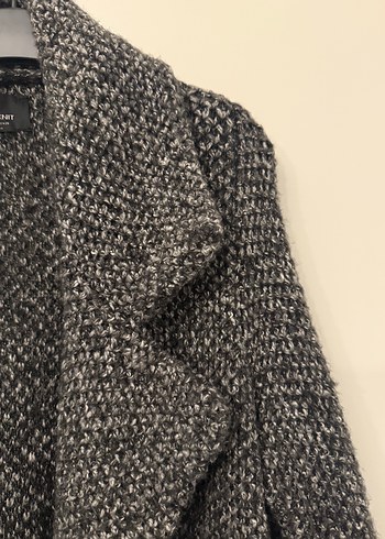 Zara marka uzun, cepli, dokulu kaban - Görsel 3