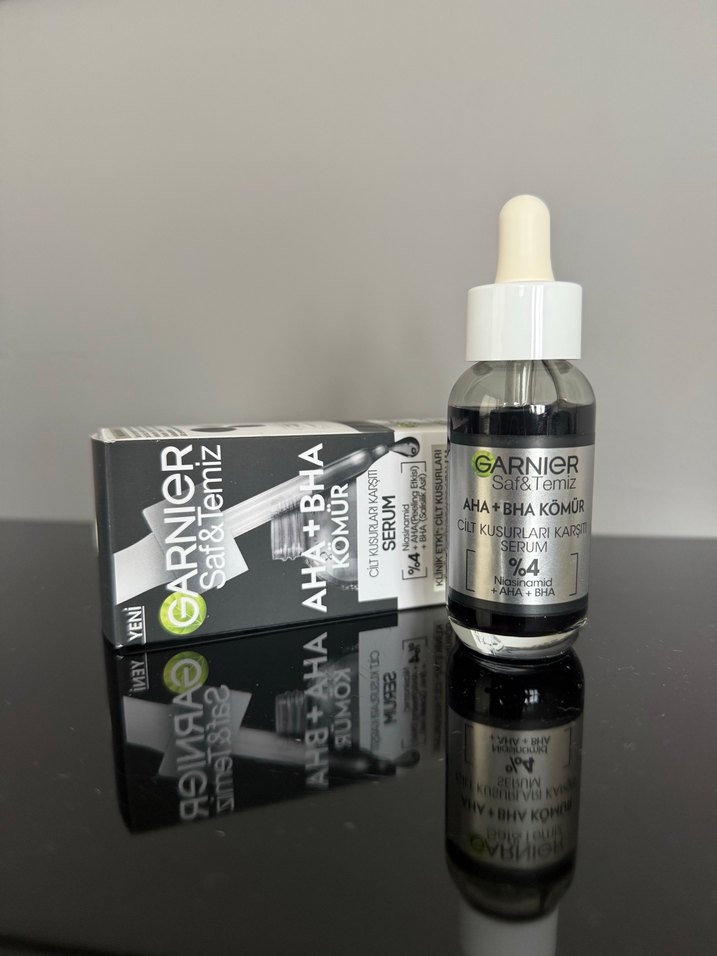 Garnier Saf&Temiz AHA+BHA Kömür Serum - Görsel 3