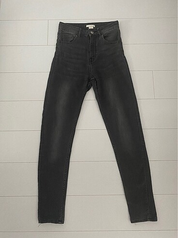 H&M yüksek bel skinny kot pantolon