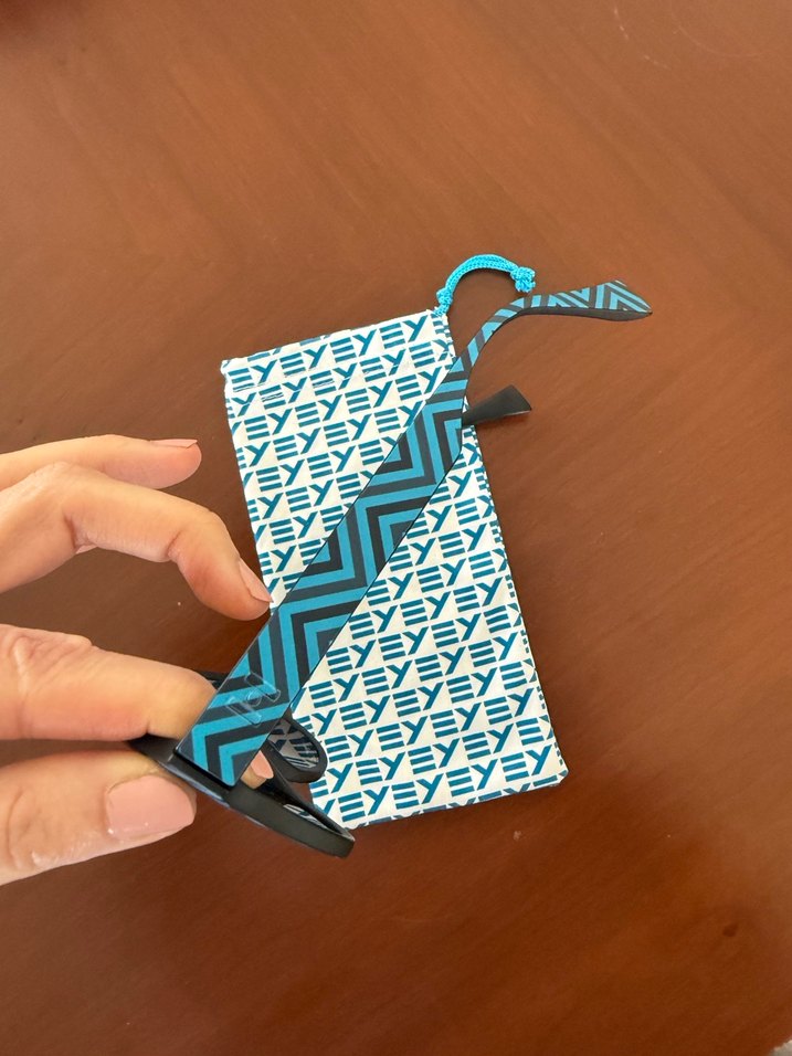 Orjinal İtalyan Eyeye Marka Aynalı Mavi Güneş Gözlüğü - Görsel 4