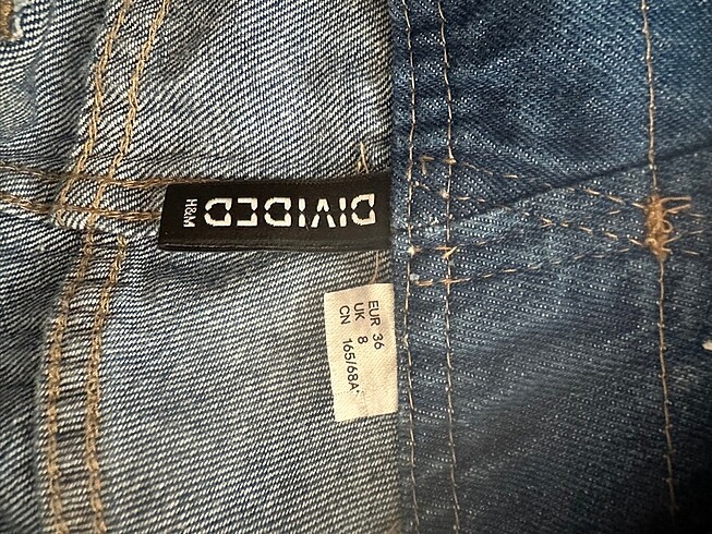 xs Beden mavi Renk H&M salopet elbise