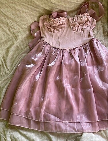 Sheinside Shein pembe elbise