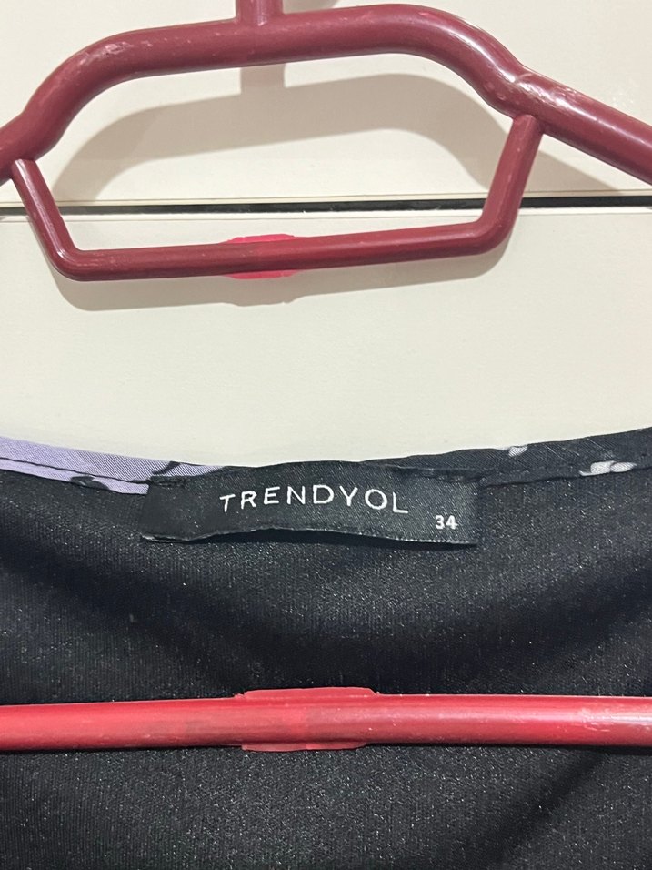 Koyu Renkli Çok Renkli Bağlama Desenli Uzun Elbise - Görsel 4