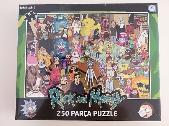 Rick and morty puzzle