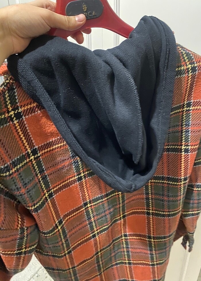 Oduncu gömlek ceket - Görsel 5