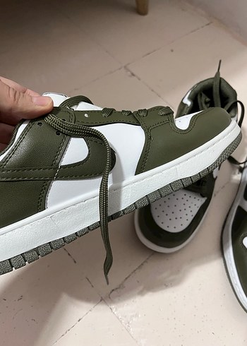 Yeşil Spor Stiletto Topuklu Sneakers - Görsel 3