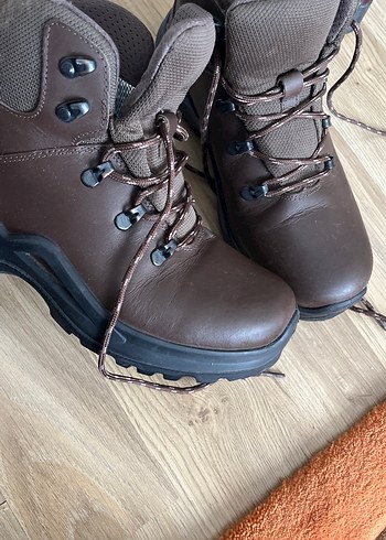 Kahverengi Deri Erkek Outdoor Bot - Görsel 2