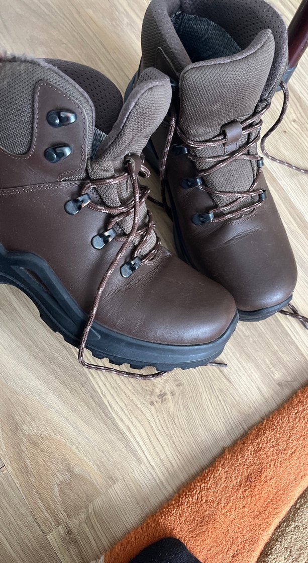 Kahverengi Deri Erkek Outdoor Bot - Görsel 2