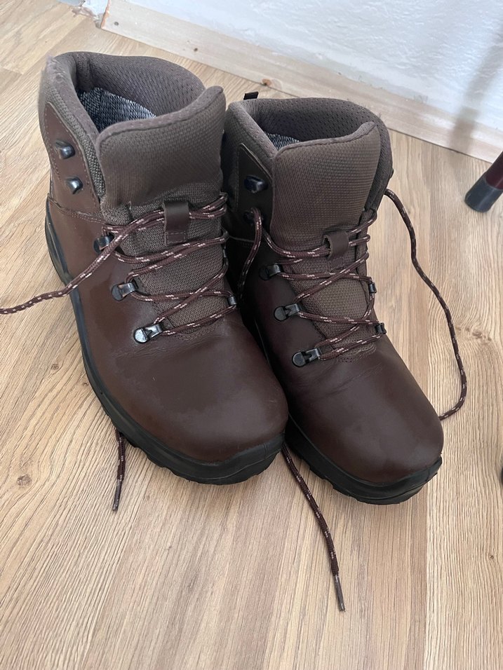 Kahverengi Deri Erkek Outdoor Bot - Görsel 3