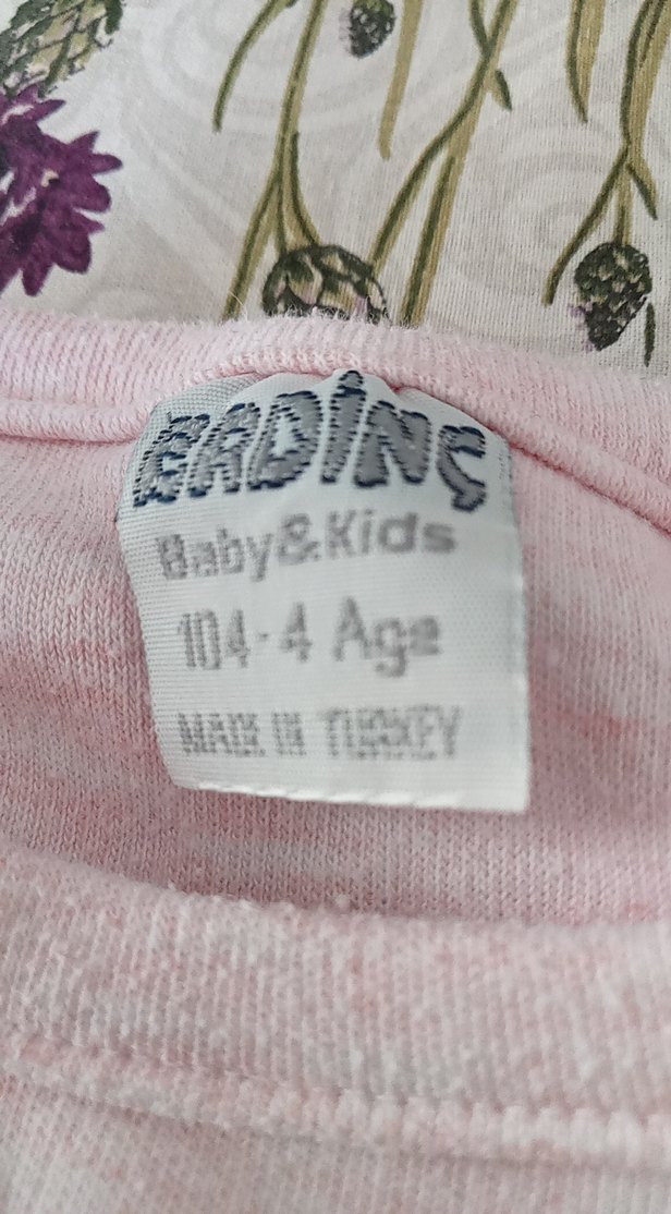 Pembe Baskılı Örgü Kedi Kıyafeti - Görsel 3