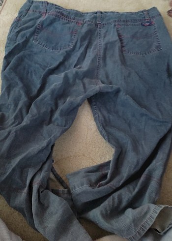 Gri Loose Fit Erkek Kot Pantolon - Görsel 8