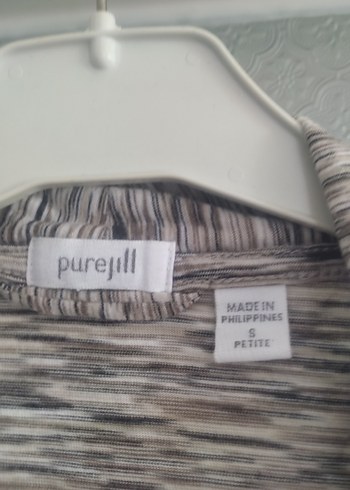 Cotton Bar Gri Kadın Uzun Kollu Salaş Hırka