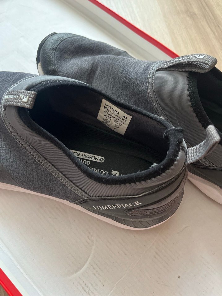 Lumberjack Siyah -Gri Spor Ayakkabı - Görsel 2