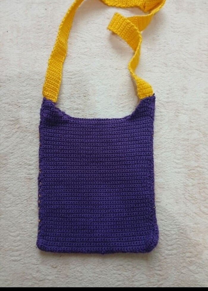 Örgü Çanta rapunzel güneşi - Görsel 2