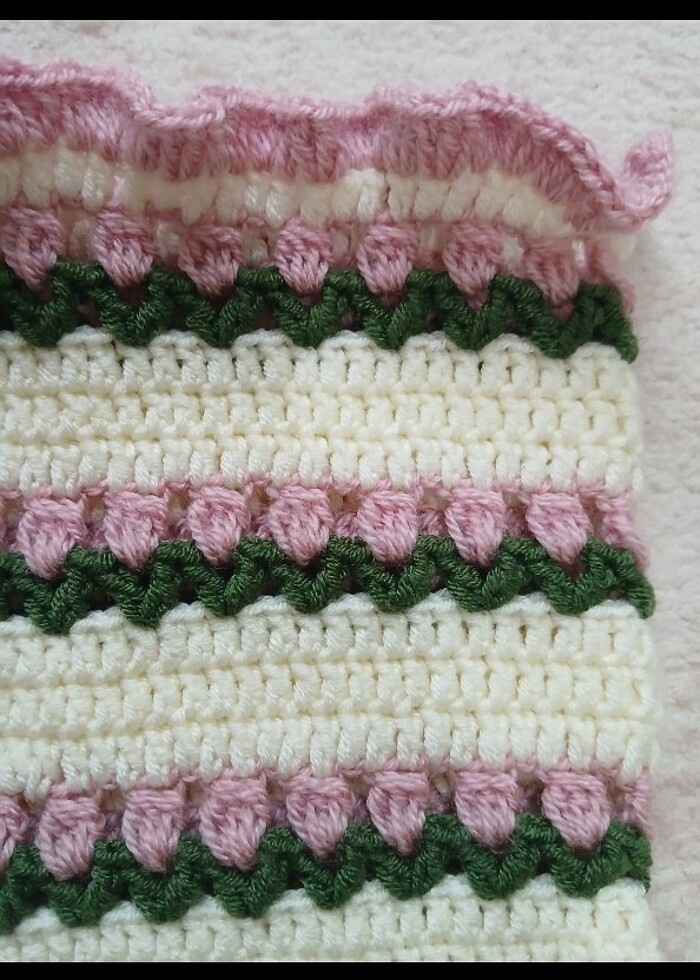 Örgü kitap kılıfı çantası  - Görsel 2