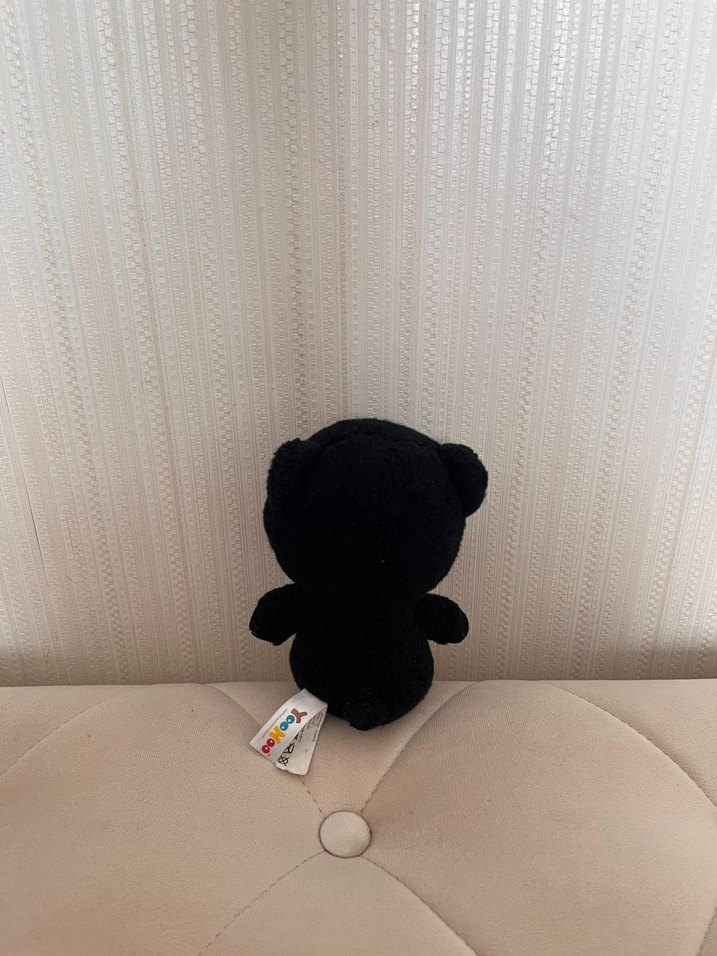 Siyah Peluş Ayıcık Oyuncak - Görsel 2