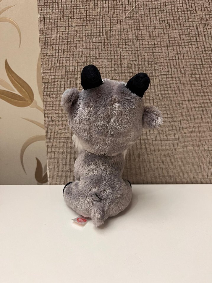 Gri peluş oyuncak - Görsel 2