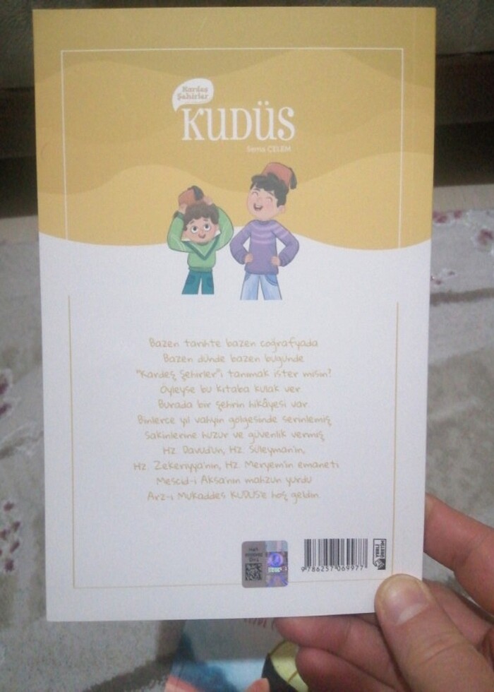 Nohut Adam ve Kudüs Hikaye Kitapları  - Görsel 3