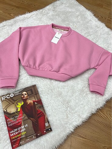 Pembe sweatshirt